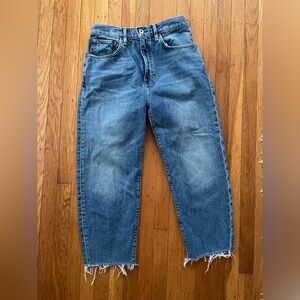 Levi’s Made and Crafted Barrel Crop Jeans Women’s Size 27